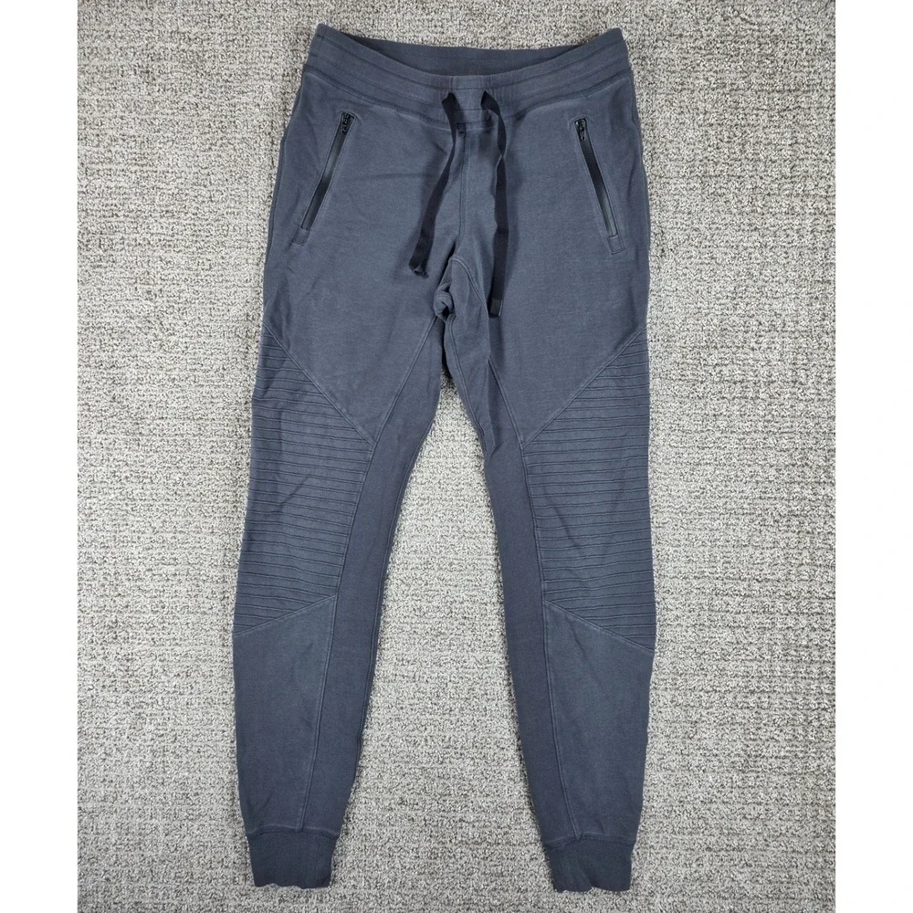 Alo Yoga Urban Moto Joggers Sweatpants Women's‎ XS Gray Pockets